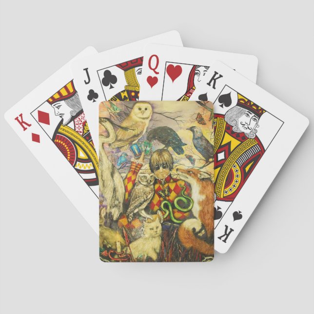 Jeu De Cartes Harlequin (dos)