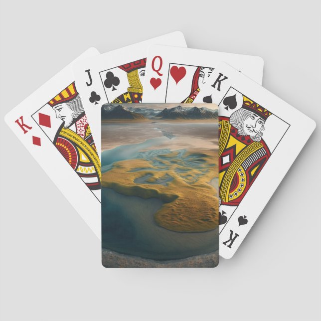 Jeu De Cartes Harmonie Dorée (dos)