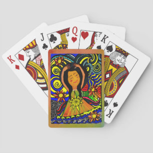 Jeu De Cartes Harmonie Florale Vibrante : Une Danse Colorée de l