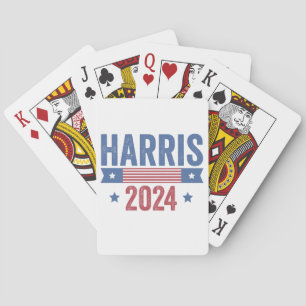 Jeu De Cartes Harris Pour Président Élections Démocrates América