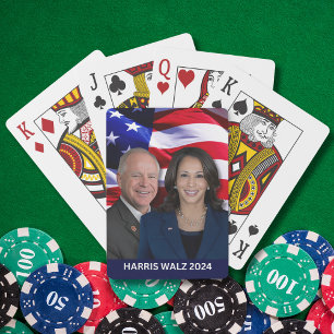 Jeu De Cartes Harris Waltz Photo 2024 - Kamala Harris Tim Waltz