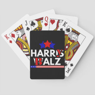 Jeu De Cartes Harris Walz 24 Harry Balz 2024 Mème Démocrates