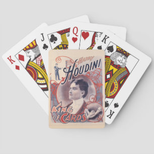Jeu De Cartes Harry Houdini, roi des cartes 1895