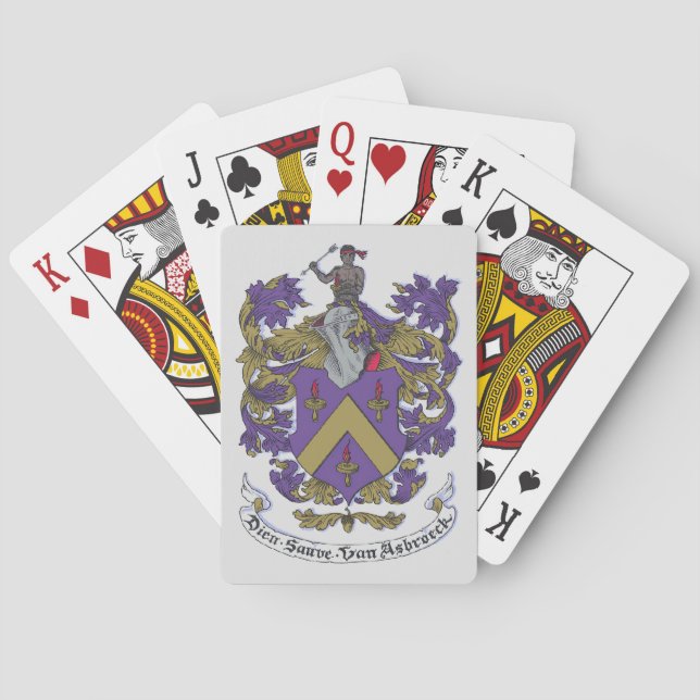 Jeu De Cartes Hasbrouck Crest Bicycle™ Jouer aux cartes (dos)