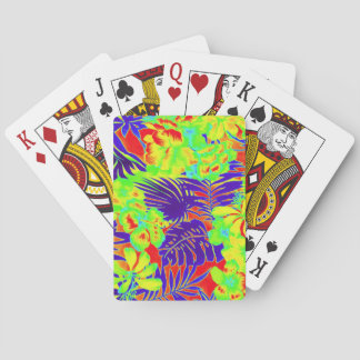 Jeu De Cartes Hawaï au néon