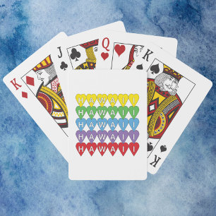 Jeu De Cartes Hawaii Hearts Rainbow