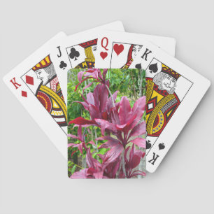 Jeu De Cartes Hawaiian Ti Plante Jouer aux cartes