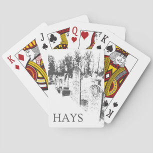 Jeu De Cartes HAYS jouant aux cartes