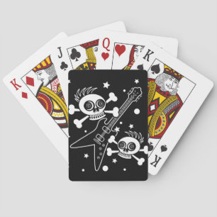 Jeu De Cartes Heavy Metal Skulls