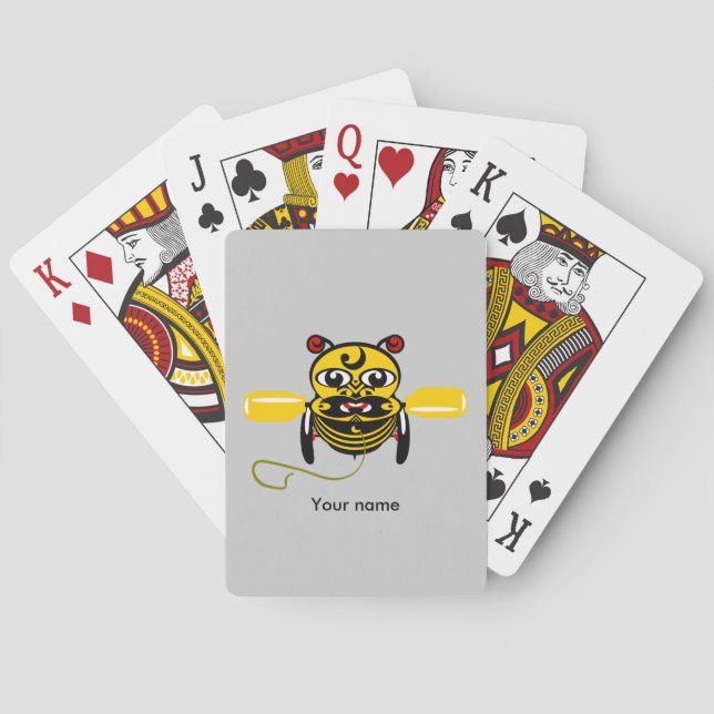 Jeu De Cartes Hei Tiki Bee Toy Kiwiana (dos)