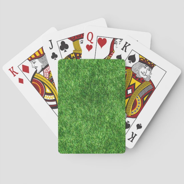 Jeu De Cartes Herbe verte (dos)