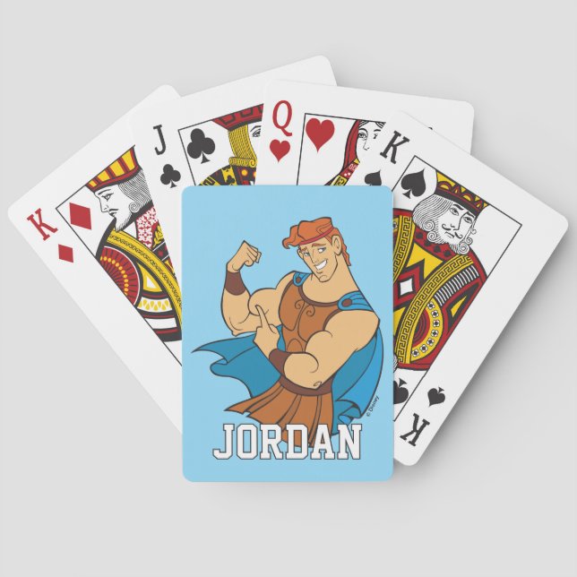 Jeu De Cartes Hercules Bicep Flex Poker Cards (dos)