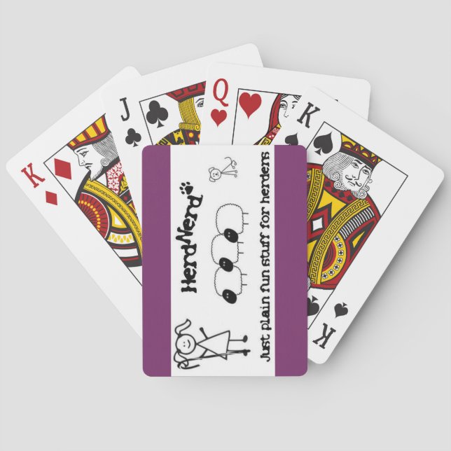 Jeu De Cartes HerdNerd - cartes de jeu (dos)