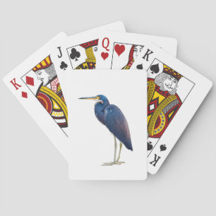 Jeu De Cartes Héron bleu, étui pour iPhone / iPad