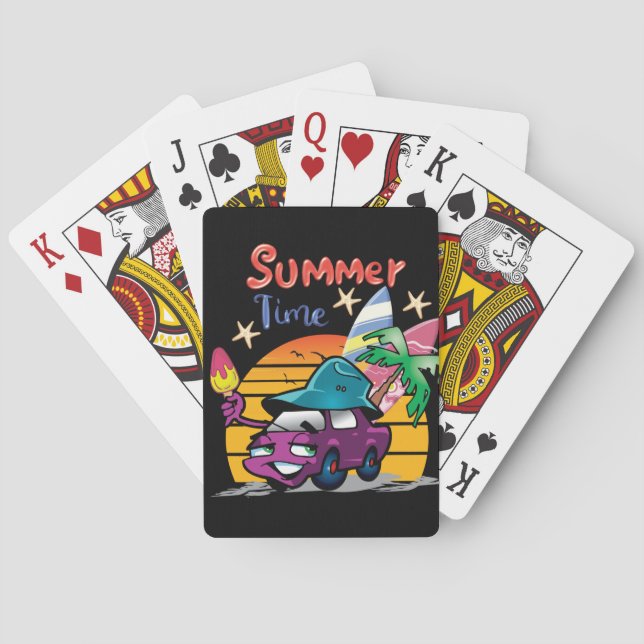 Jeu De Cartes Heure d'été (dos)