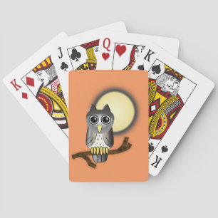 Jeu De Cartes Hibou d'Halloween