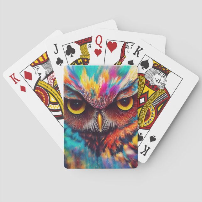 Jeu De Cartes Hibou Oiseau découverte d'animaux Aventure Nature  (dos)