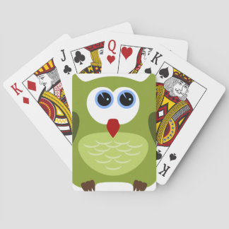 Jeu De Cartes Hibou vert