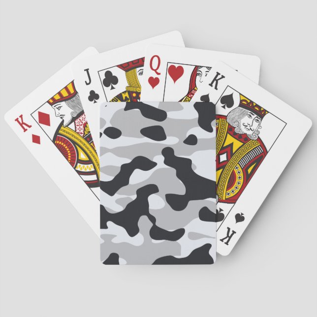 Jeu De Cartes High contrast urban camouflage (dos)