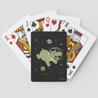 Jeu De Cartes Hippo Animaux Dans L'Espace
