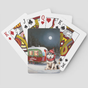 Jeu De Cartes Hiver Sibérie Husky Caravan Christmas Adventure