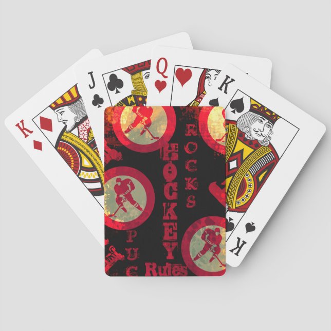 Jeu De Cartes Hockey (dos)