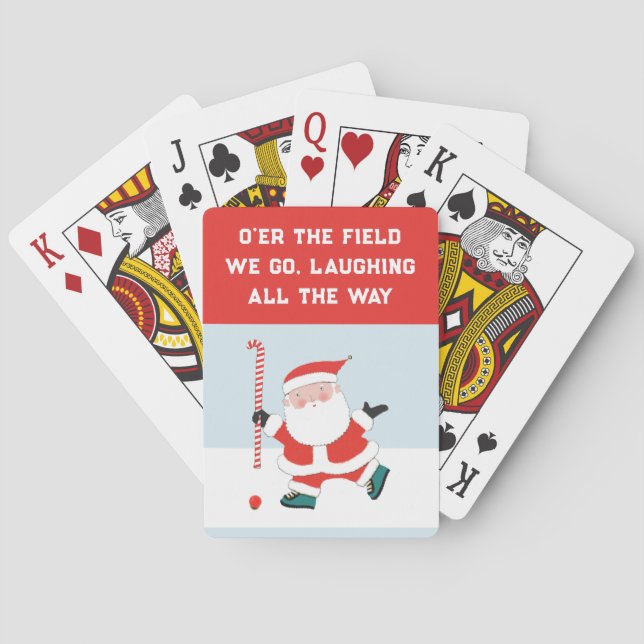 Jeu De Cartes Hockey sur gazon fourrés (dos)