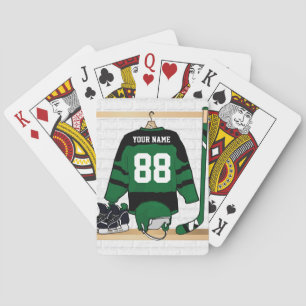 Jeu De Cartes Hockey sur glace couleur 1 personnalisé