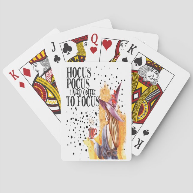 Jeu De Cartes Hocus Pocus Classic Jouer Cartes (dos)