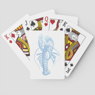 Jeu De Cartes Homard bleu