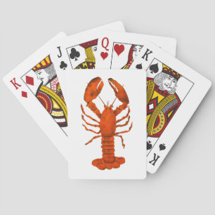 Jeu De Cartes Homard rouge