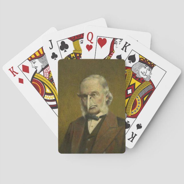 Jeu De Cartes Homme d'oiseaux (dos)