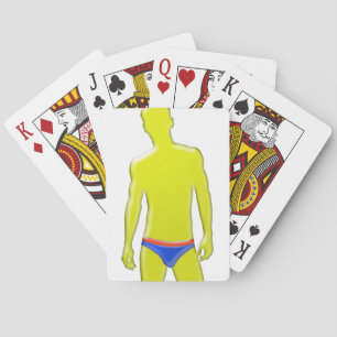 Jeu De Cartes Homme en sous-vêtements