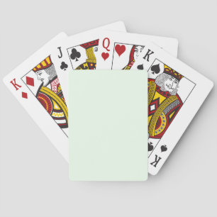 Jeu De Cartes Honeydew Melon Vert F0FFF0 Couleur avec option de
