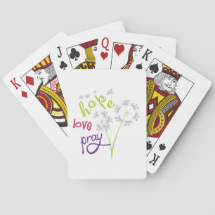 Jeu De Cartes Hope Love Pray