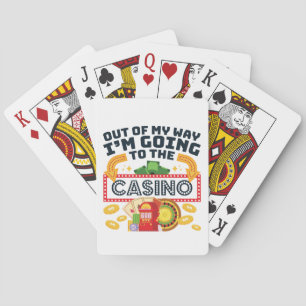 Jeu De Cartes Hors de mon chemin je vais au joueur de casino