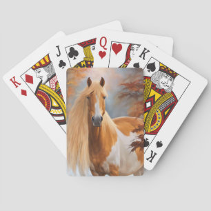 Jeu De Cartes Horse Peinture Pinto Cartes de jeu