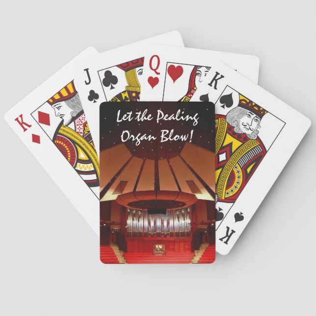 Jeu De Cartes Hôtel de ville de Christchurch (dos)