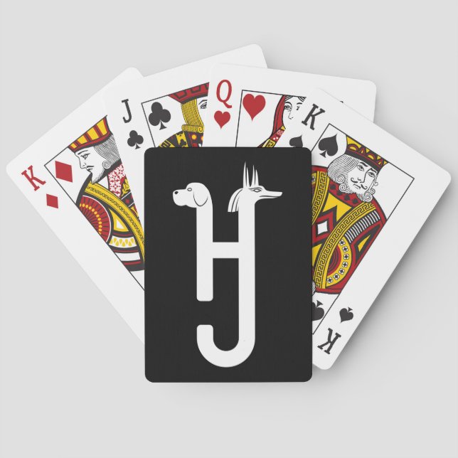 Jeu De Cartes Hounds et Jackals Jouer des cartes (dos)