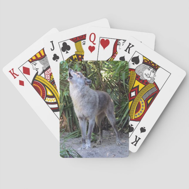 Jeu De Cartes Howling Wolf Bicycle Jouer des cartes (dos)