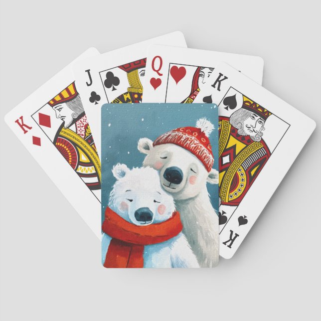 Jeu De Cartes Huiles polaires (dos)