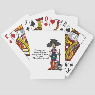 Jeu De Cartes Humour de femme de charge