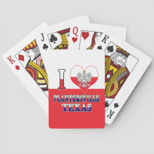 Jeu De Cartes I Heart Love Plantersville Texas