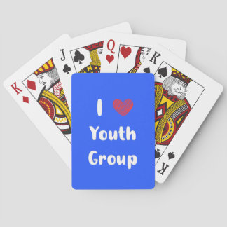 Jeu De Cartes I Heart Youth Group Classic Playing Cards