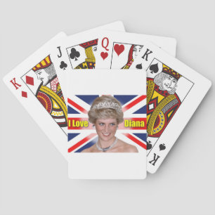 Jeu De Cartes 'I Love Diana' HRH Princess Diana