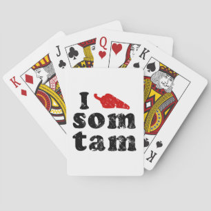 Jeu De Cartes I Love Som Tam Thaïlandais Isaan Food
