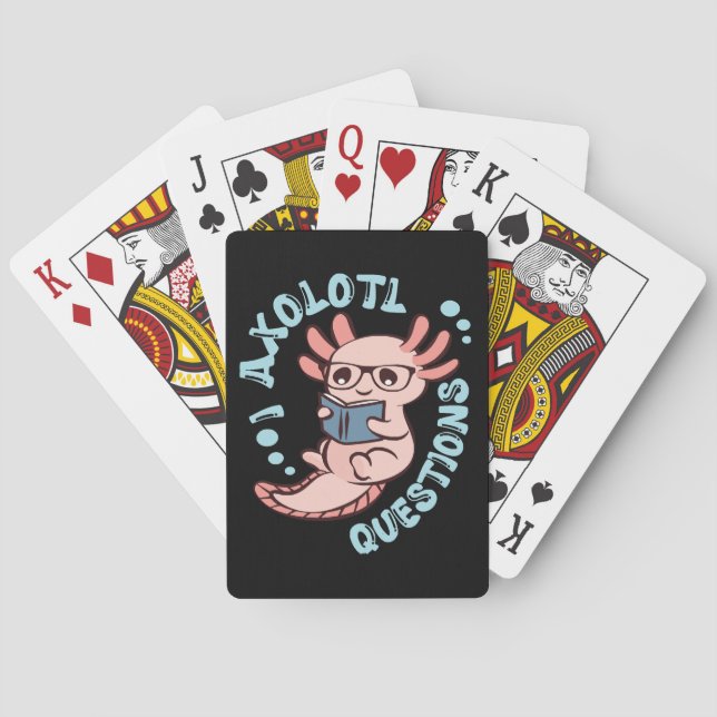 Jeu De Cartes I Questions Axolotl (dos)