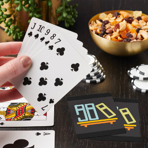 Jeu De Cartes Icône graphique de bibliothèque minimaliste