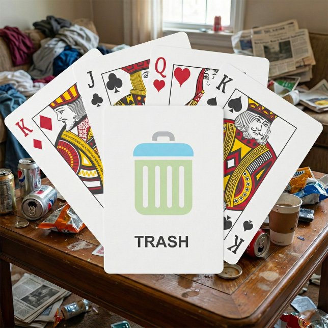 Jeu De Cartes Icône Trash Lecture Cartes (Créateur téléchargé)