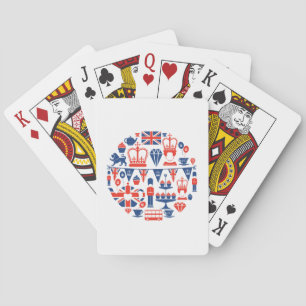 Jeu De Cartes Icônes britanniques de jubilé